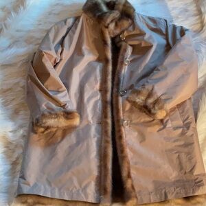 Donna Salyer’s Fabulous Furs - Faux Mink Fur Reversible Jacket